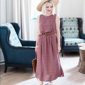 HINGE Nordstrom midi dress